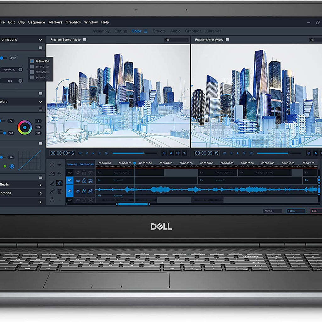 Dell Precision 7000 7560 Workstation Laptop (2021) , 15.6" FHD , Core i9 - 512GB SSD - 16GB RAM - RTX A3000 , 8 Cores (Renewed)