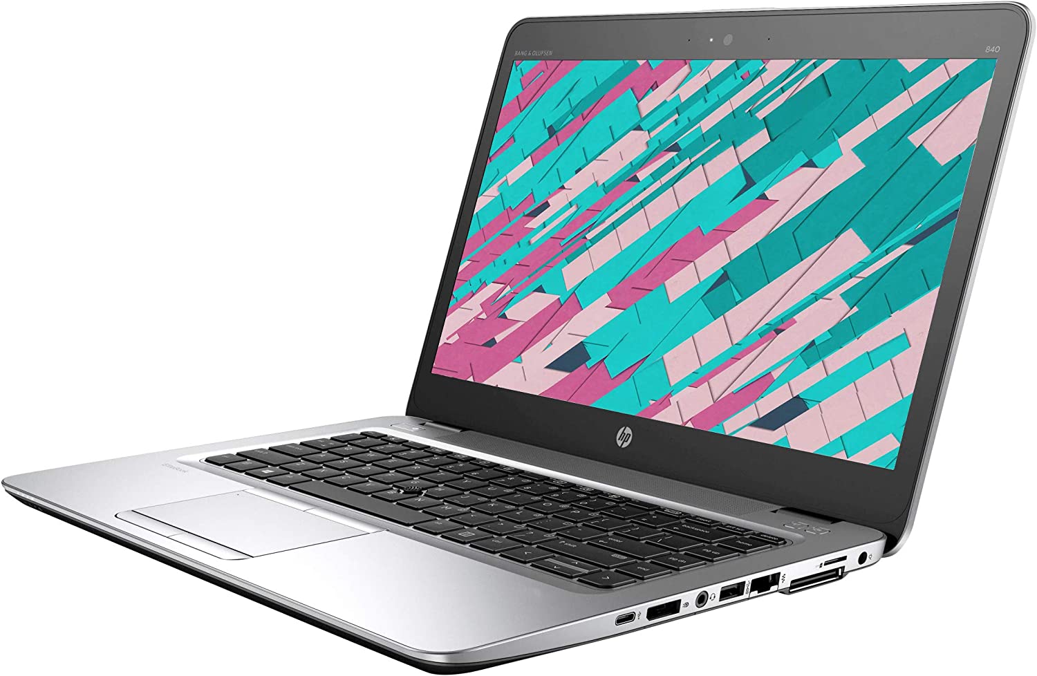 HP 348 G4 14 Inches HD Display Intel Core i7 7th Gen 8GB Ram 256GB SSD,  Eng KB, Silver/ Black (Renewed)