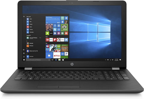 HP 15-ay066ne Laptop - Intel Core i3-6006u, 15.6 Inch, 256GB SSD, 8GB RAM, Eng-Arb Keyboard, Win 10, Black