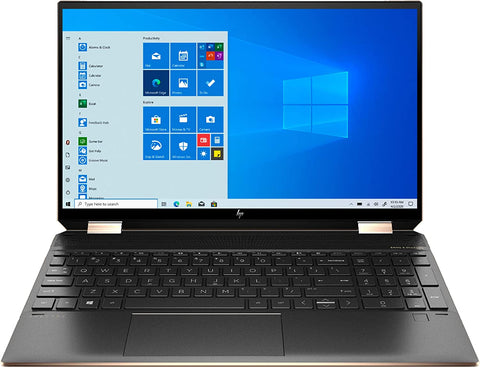 HP Spectre Diamond Cut x360 Convertible 15-eb1043dx - 11th Gen Core i7 - 16GB Ram-512GB NVMe SSD-15.6'x360 4k 3820x2160p touch Screen (Renewed)