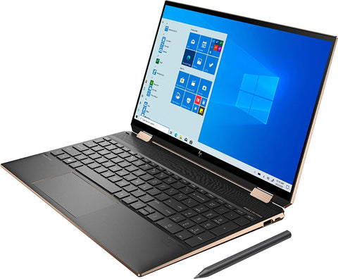 HP Spectre Diamond Cut x360 Convertible 15-eb1043dx - 11th Gen Core i7 - 16GB Ram-512GB NVMe SSD-15.6'x360 4k 3820x2160p touch Screen (Renewed)