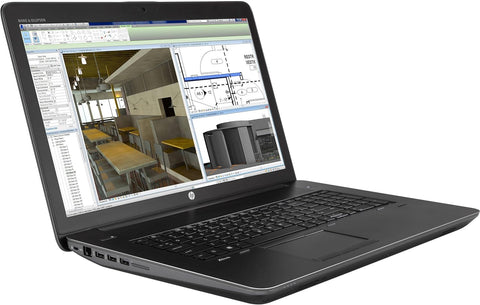 HP ZBook 17 G3 Workstation 17.3 IPS FHD i7-6700HQ 16GB RAM 512GB SSD Quadro M3000M(4GB) Graphics (Renewed)