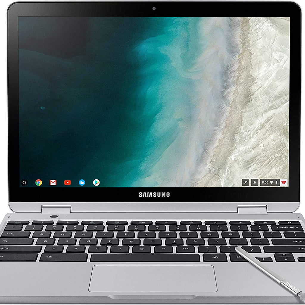 SAMSUNG Chromebook Plus V2, 2-in-1, 4GB RAM, 32GB eMMC, 13MP Camera, Chrome OS, 12.2", 16:10 Aspect Ratio, (XE521QAB) - Renewed