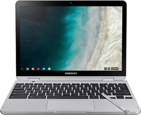 SAMSUNG Chromebook Plus V2, 2-in-1, 4GB RAM, 32GB eMMC, 13MP Camera, Chrome OS, 12.2", 16:10 Aspect Ratio, (XE521QAB) - Renewed