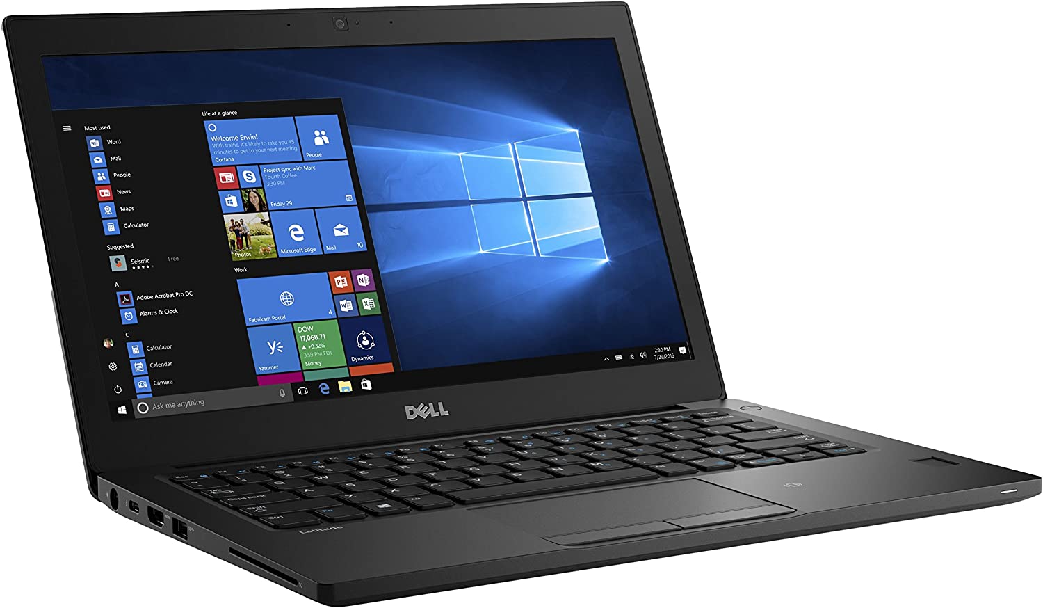 Dell Latitude 7280 Intel Core i5 7th Generation ,2.60Ghz, 8GB RAM, 256 SSD, 12.5 Inches, Windows 10 , (Renewed)