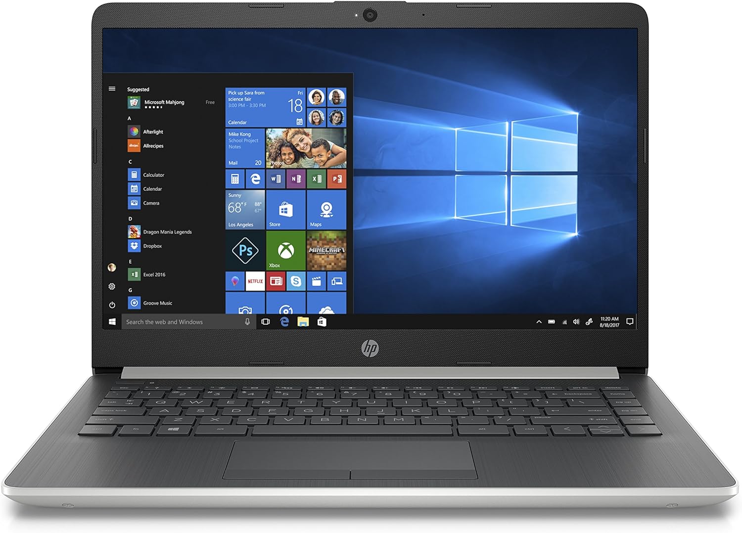 HP 14 DF0023cl Core i3-8032 8th Generation – 8GB Ram, 256GB SSD , 14.1″ FHD Display – Backlit Keyboard – Windows 10