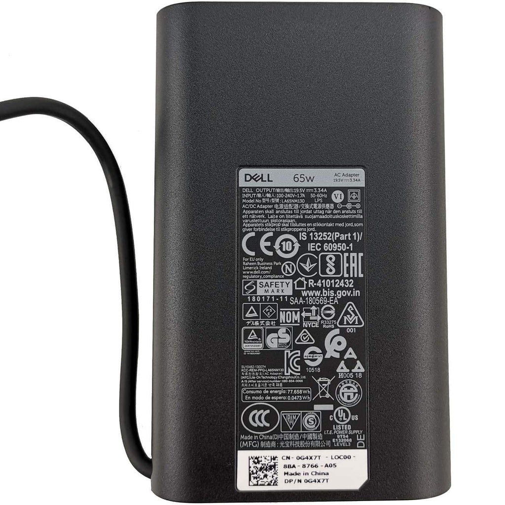 Genuine 65W 19.5V 3.34A Dell Latitude 3440 E5440 E5470 7480 E6540 E7440 7290 5490 5590 5290 Laptop Charger