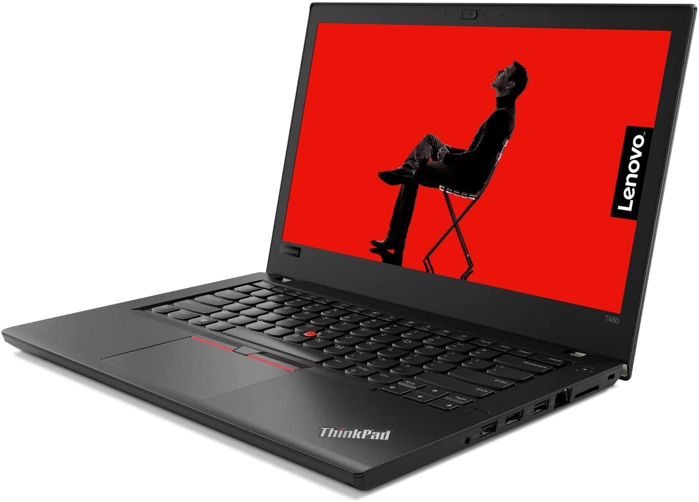 Lenovo ThinkPad 480 intel Core i7-8650U 1.90 GHz CPU  14.1 inch Display  Windows 10 Professional (Renewed)