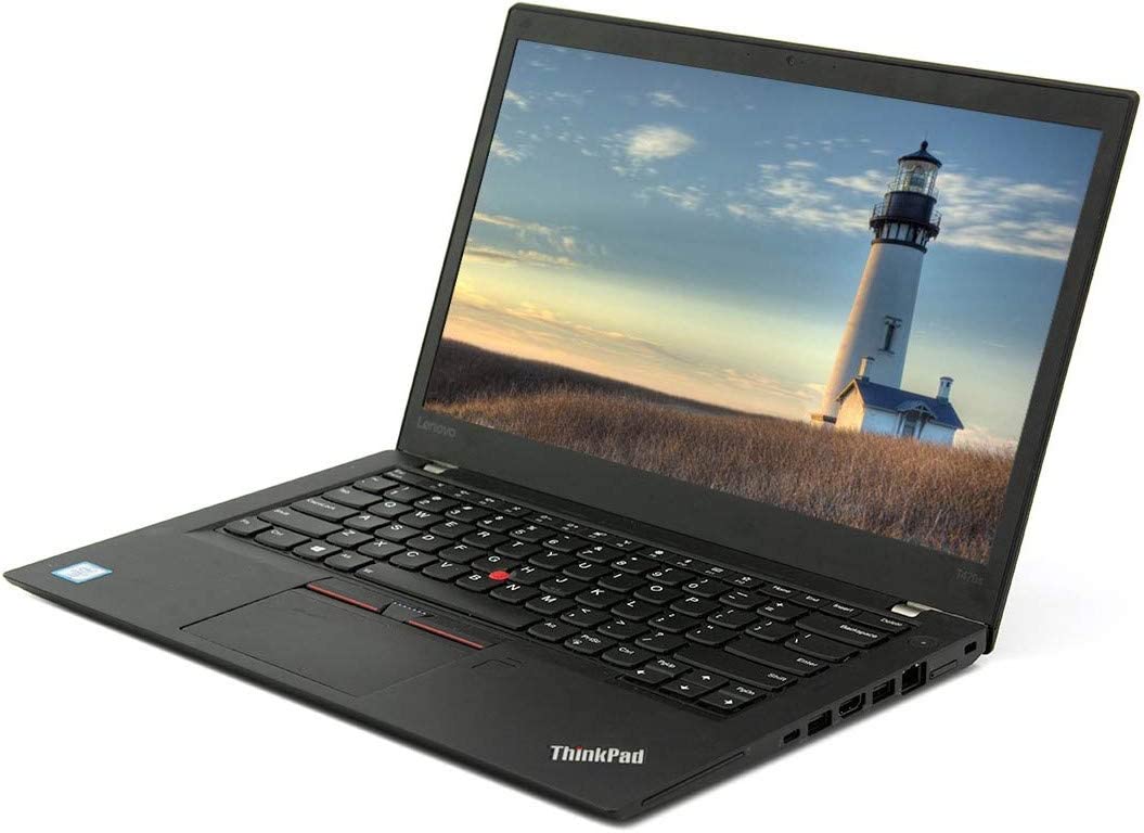 Lenovo ThinkPad T470s 14 Inches FHD Laptop - Intel Core i5-7600U-2.80 GHZ, Windows 10 Pro (Renewed)