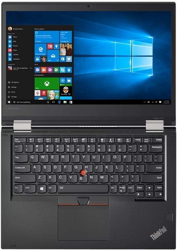 Lenovo ThinkPad Yoga 370 intel Core i5 -7200U 2.50 GHz CPU  13.3 Inches FHD Display  Windows 10 Professional (Renewed)