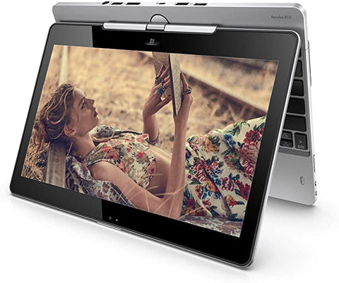 HP Elitebook Revolve 810 G3 Core i5-5300U 2.30 GHZ, Webcam ,11.6-Inch HD Display Convertible 2 in 1 Touchscreen Windows 10 Pro (Renewed)